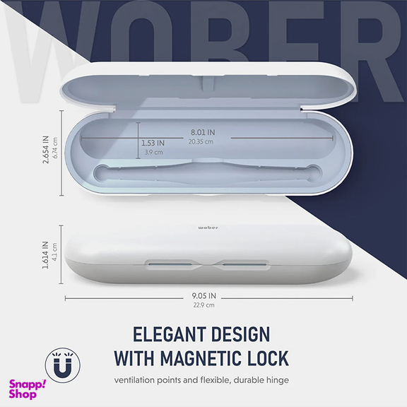 قاب مسافرتی مسواک برقی اورال بی مدل Wober