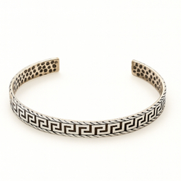 دستبند نقره مردانه کد koro 20525208