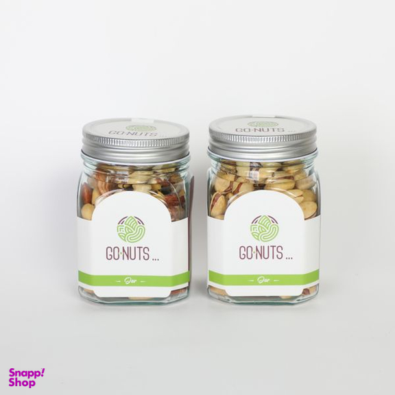 آجیل هدیه گلینوش 2 مخلوط و پسته احمدآقایی گوناتس وزن 400 گرم