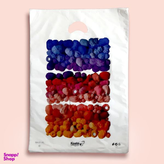 کیسه خرید کوالا مدل 342161 بسته 100 عددی