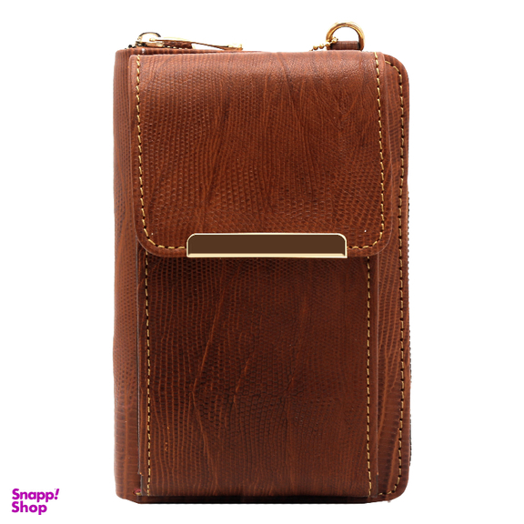 کیف زنانه چرم طبیعی لیزارد مدل fateh 140