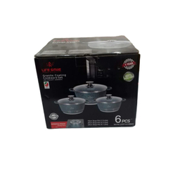 سرویس قابلمه 6 پارچه لایف اسمایل مدل LIFEP7-6-2