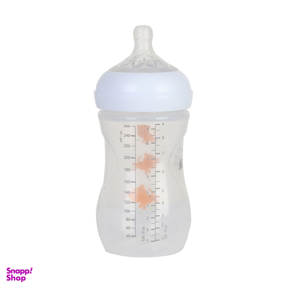 شیشه شیر اونت مدل SCF070 نچرال طرح ببری ظرفیت 260 میلی لیتر