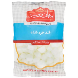 قند شکسته مهمان دوست وزن 700 گرم