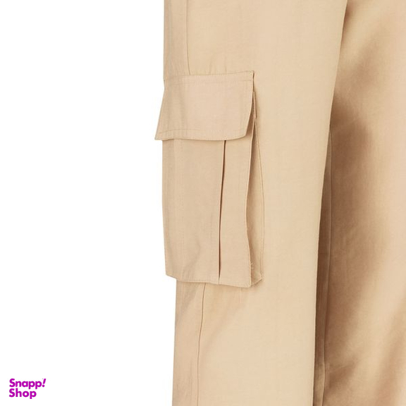 شلوار زنانه سرژه مدل چهار جیب 208329 رنگ کرم