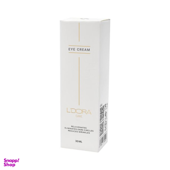 کرم دور چشم لدورا حاوی روغن جوجوبا روغن گل مغربی حجم 30 میلی لیتر