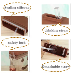 قمقمه طرح بستنی عروسکی گنجایش 0.3 لیتر