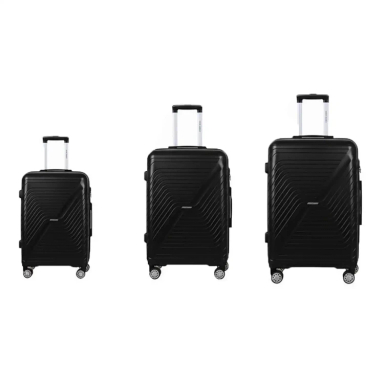 چمدان رزمری مدل Rose Merry RL-313-3s_Black مجموعه 3 عددی