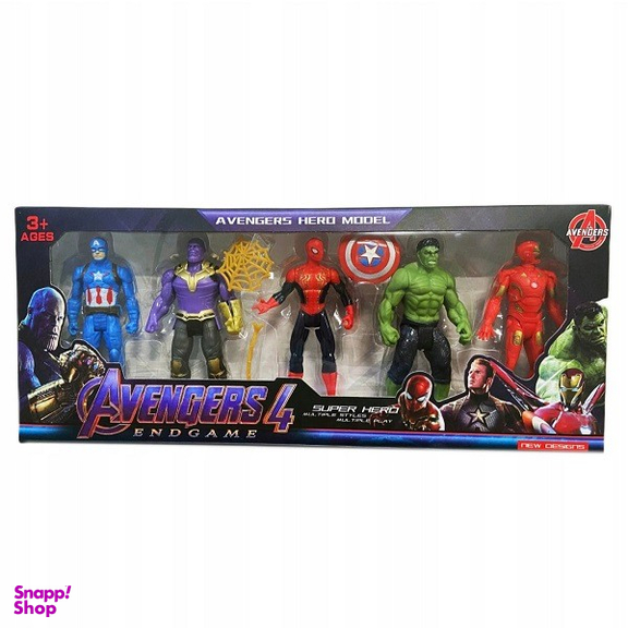 فیگور طرح اونجرز بسته ۵ عددی