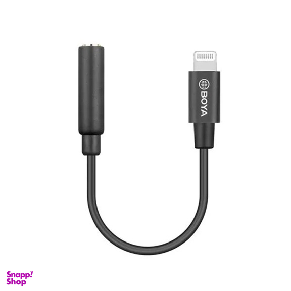 کابل تبدیل Jack 3.5mm Female به Lightning بویا مدل BY-K8