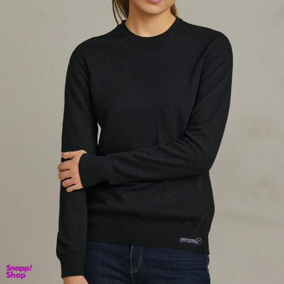 سویشرت زنانه 27 مدل Basic MR01 رنگ مشکی