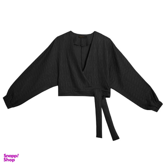 شومیز زنانه برنس مدل اریکا رنگ مشکی