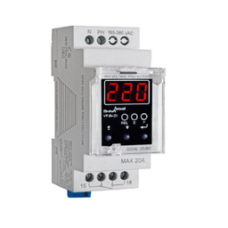 محافظ ولتاژ شیوا امواج مدل دیجیتالی VPJN-20 کد 20JN1 بسته سه عددی