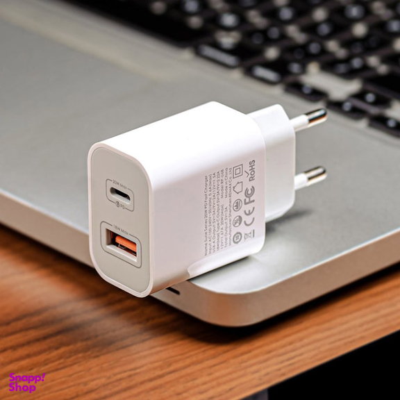 شارژر دیواری 20 وات ریمکس مدل Fast Charge Apple