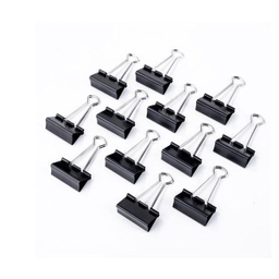 گیره دوبل دلی 25 میلی‌متر کد 38564 بسته 12 عددی