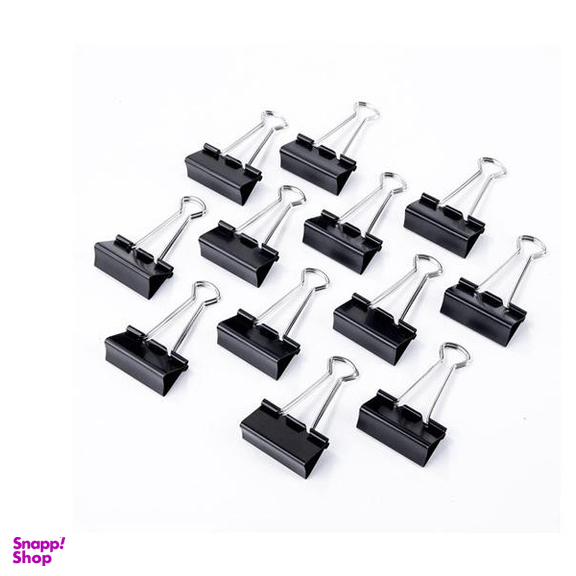 گیره دوبل دلی 25 میلی‌متر کد 38564 بسته 12 عددی