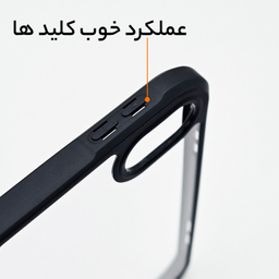 کاور تبلت سامورایی مدل Black-Bumper مناسب برای اپل iPad Mini 6 2021 / iPad Mini 2024