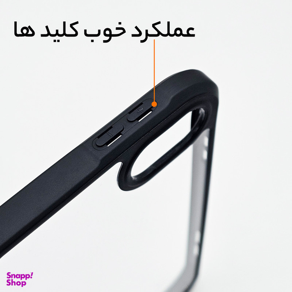 کاور تبلت سامورایی مدل Black-Bumper مناسب برای اپل iPad Mini 6 2021 / iPad Mini 2024