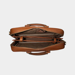 کیف اداری مردانه نوین چرم مدل منتو کد Fd - BE4988