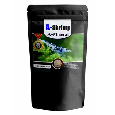 افزودنی آب میگو ای شریمپ مدل A-Mineral حجم 40 میلی لیتر