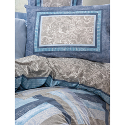 سرویس کاور لحاف یکنفره 3تکه کاتن باکس مدل Groovy