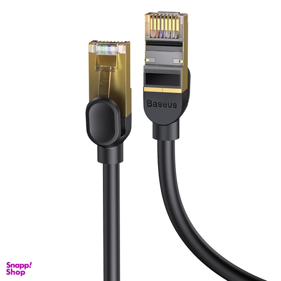 کابل شبکه Cat7 باسئوس مدل HIGH SPEED SEVEN TYPES 10GIGABIT