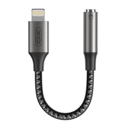 تبدیل Lightning به AUX ایکس او مدل R258C طول 15 سانتی‌ متر