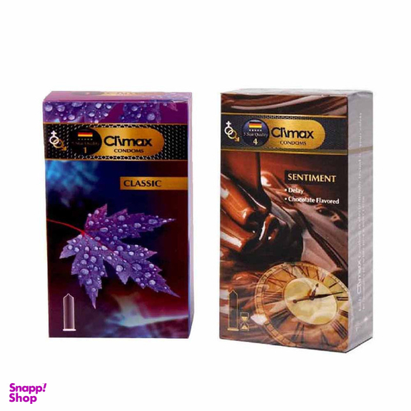 کاندوم کلایمکس مدل 4-B مجموعه 4 عددی