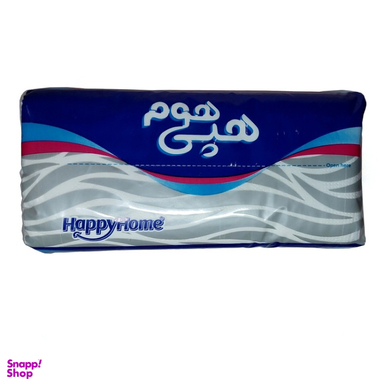 دستمال کاغذی هپی هوم کد 7813 بسته 500 برگ