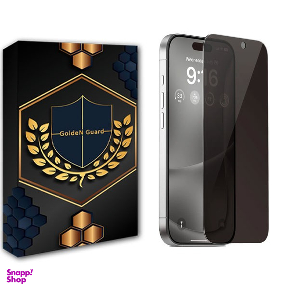 محافظ صفحه نمایش گوشی موبایل گلدن گارد مدل حریم شخصی مناسب Apple iPhone 16 Pro Max