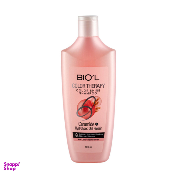 شامپو ترمیم کننده مو بیول مدل 01 مناسب موهای رنگ شده حجم 400 میلی لیتر