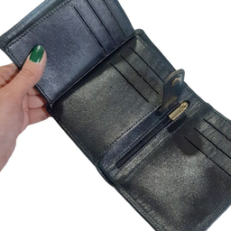 کیف پول چرم طبیعی سهند چرم مدل سامان