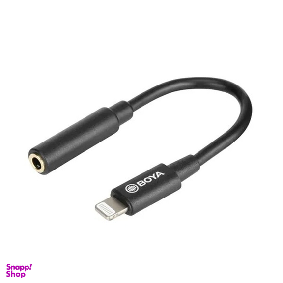 کابل تبدیل Jack 3.5mm Female به Lightning بویا مدل BY-K3