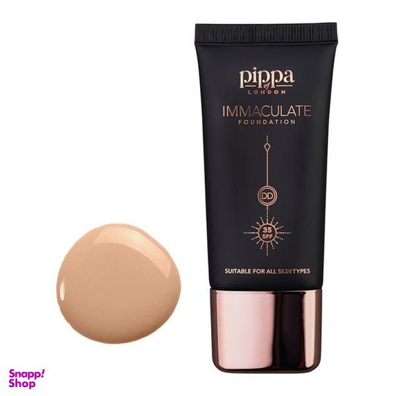 کرم پودر پیپا لندن مدل Immaculate شماره 202 رنگ Peach حجم 30 میلی لیتر