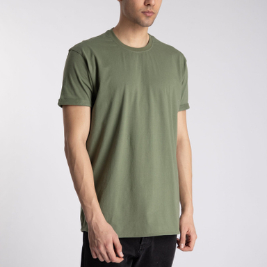 تیشرت اورسایز مردانه ایزی دو مدل 100177007841193170 رنگ سدری