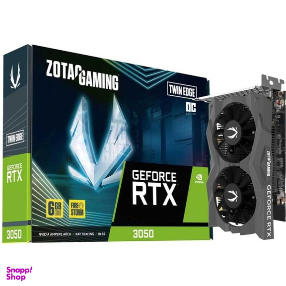 کارت گرافیک زوتک مدل Gaming RTX 3050 OC Twin Edge ظرفیت 6 گیگابایت