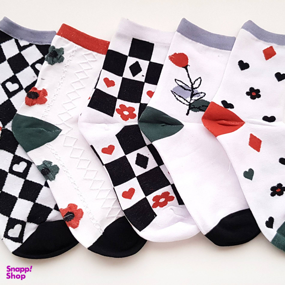 جوراب زنانه ماییلدا مدل 4200 بسته 5 عددی