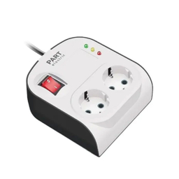محافظ ولتاژ پارت الکتریک مدل PE8789 رنگ سفید
