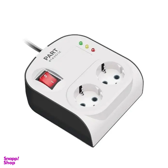 محافظ ولتاژ پارت الکتریک مدل PE8789 رنگ سفید
