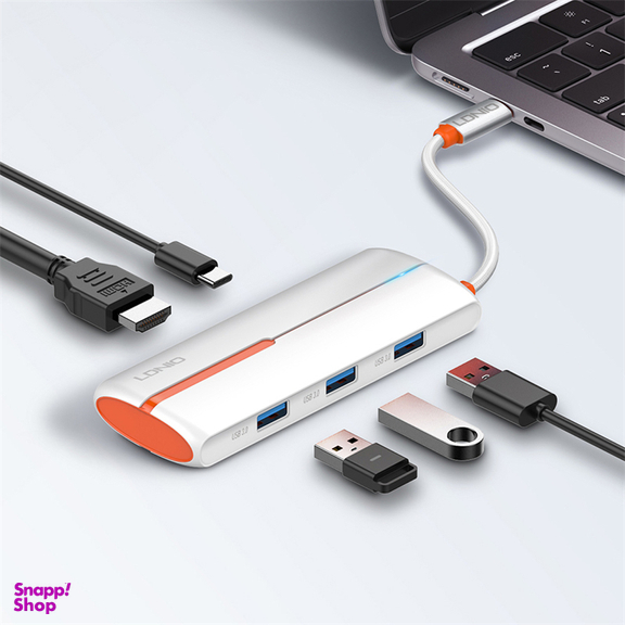 هاب 5 پورت Type-C الدینیو مدل DS-25H
