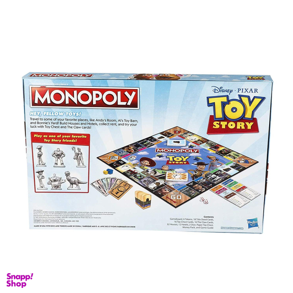 بازی فکری مونوپولی هاسبرو مدل Monopoly Toy Story E50651020
