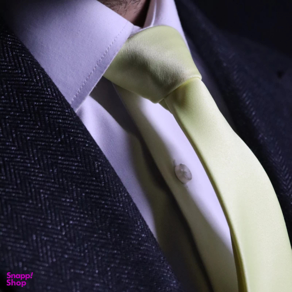 ست کراوات و دستمال جیب مردانه آیکت مدل Basic