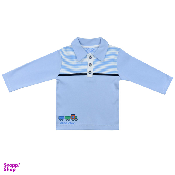 ست پولوشرت و سرهمی نوزادی اسپیکو مدل ترن کد 4