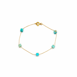 دستبند طلا 18 عیار زنانه الهه فرمانیان کد D 3989