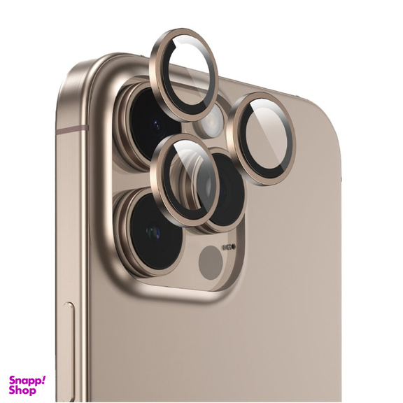 محافظ لنز دوربین گوشی موبایل گرین لاین مدل Classic Camera Lens مناسب اپل iPhone 16 Pro / Pro Max