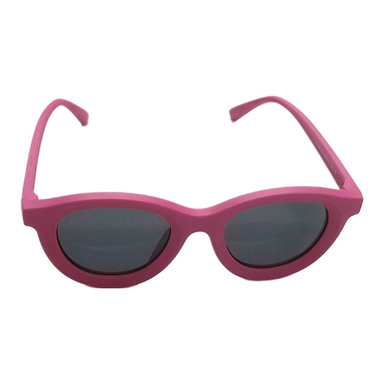 عینک آفتابی دخترانه مدل بیضی 01 رنگ صورتی