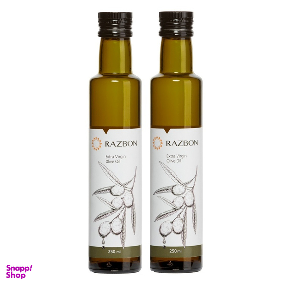 روغن زیتون فرابکر رزبن حجم 250 میلی لیتر بسته 2 عددی