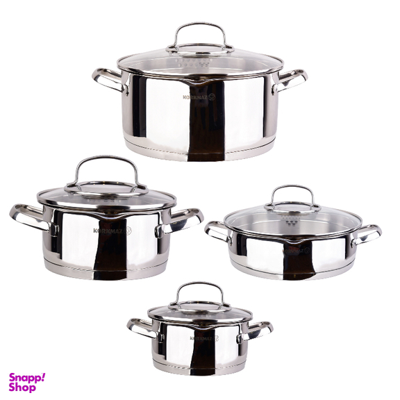 سرویس پخت و پز 8 پارچه کرکماز مدل Steama کد 1999