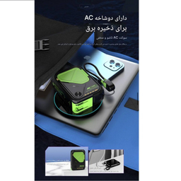 پاوربانک جووی کد JP-513 ظرفیت 10000 میلی‌ آمپر ساعت