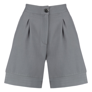 شلوارک زنانه سرژه مدل 229141 رنگ طوسی